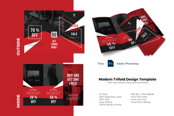 Black Friday Sale Trifold Brochure: A Modern Marketing Tool for Businesses