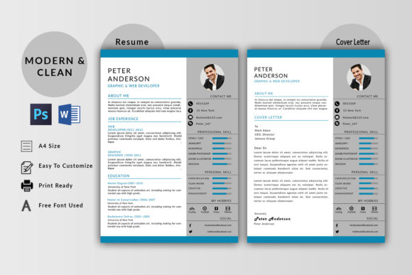 Clean Resume Cv Template: A Professional and Customizable Solution for Job Seekers