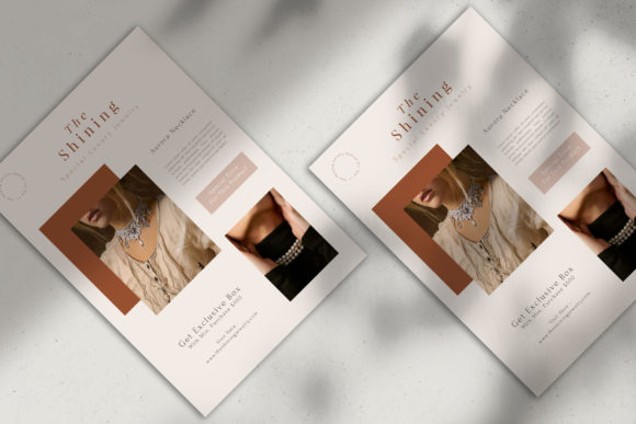Elevate Your Brand with The Shining Fashion Flyer: A Complete Design Solution