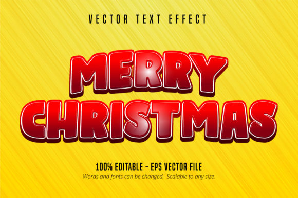 Merry Christmas Text Effect