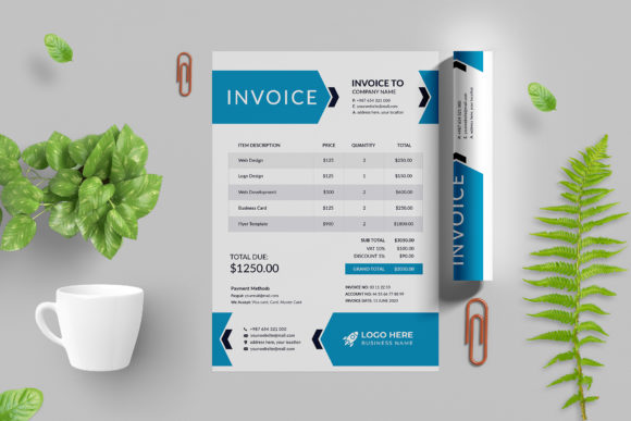 Modern Invoice Template for Professional Billing