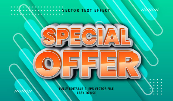 Text Effect - Special Offer Text Style: A Versatile Tool for Designers and Creators